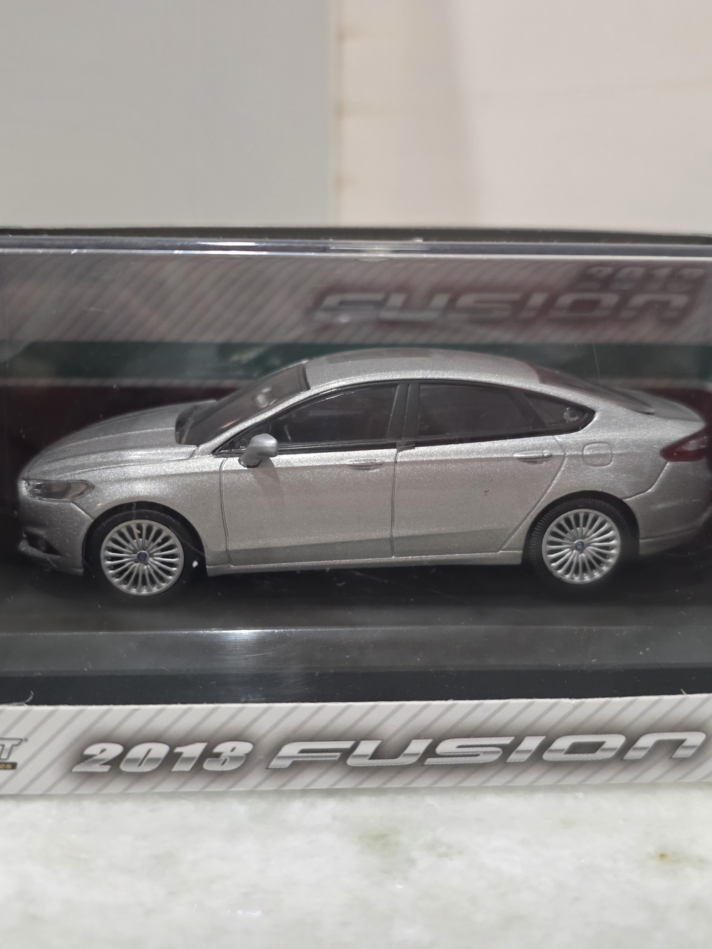 2013 Mini Fusion Silver Diecast Car Model